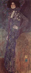 Porträt von Emilie Louise Flöge